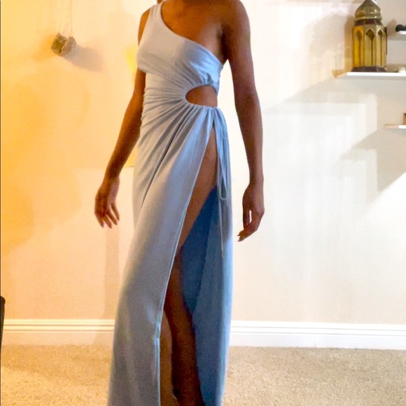 blanc clothing Dresses & Skirts - Floor Length Light Blue Dress
